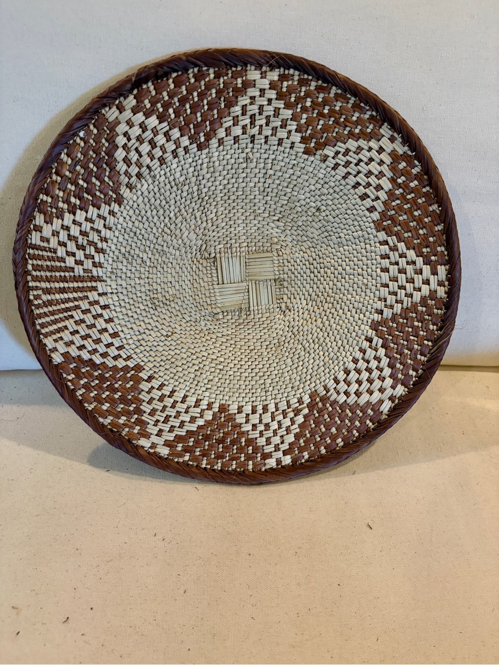NEW Africa Woven Basket. Made by the Binga people of Zambia/Zimbabwe